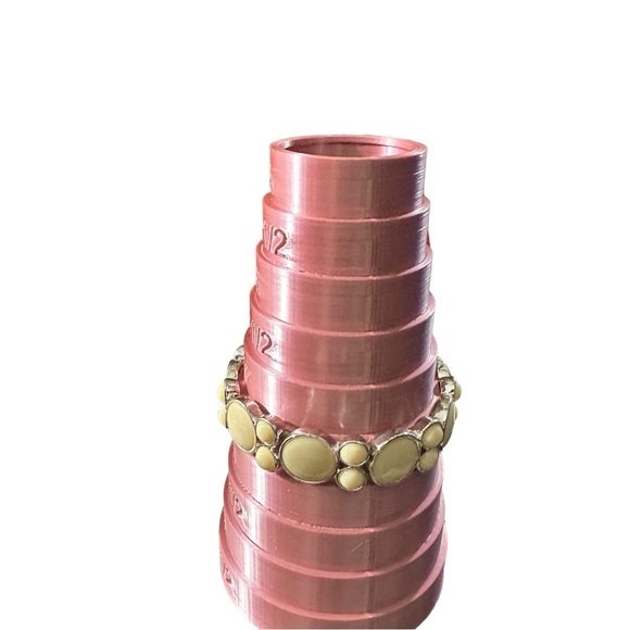 Napier Set of 2 Silver Tone Simulated Oval Cream Pearl Beads Necklace & Bracelet - Picture 5 of 12